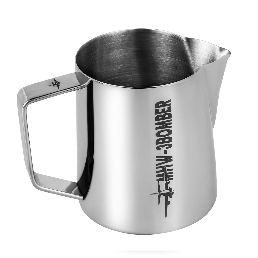 MHW-3BOMBER Espresso Milchkännchen Milk Pitcher 500ml Milchschaumtank Espresso Milchschaumtank Edels