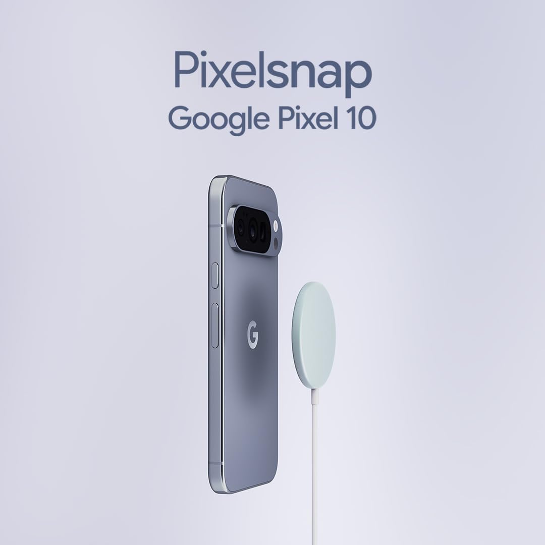 Google Pixelsnap-Ladegerät – Kabelloses 25-W-Qi2-Ladegerät (Made by Google)