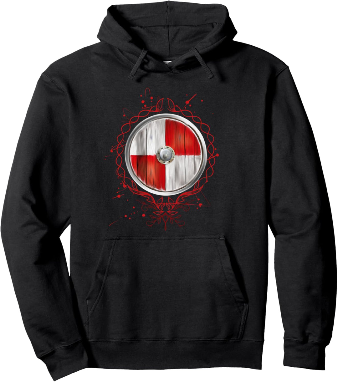 Viking Shield Geschenk Mythologie Viking Pullover Hoodie