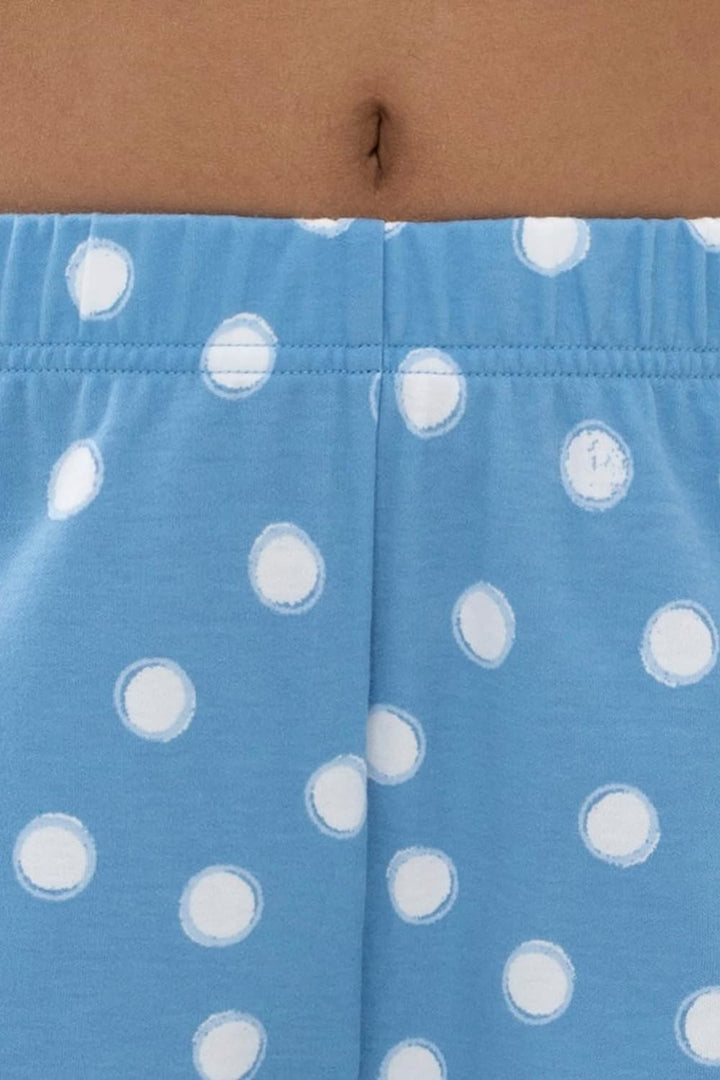 Mey Nachtwäsche Serie Sleepy & Easy Damen Yoga Pants Summer Blue S(38)