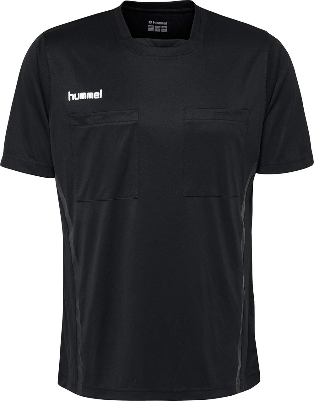 hummel Referee F3648 Schiedsrichter-Trikot, kurzärmelig Schwarz L, Schwarz L
