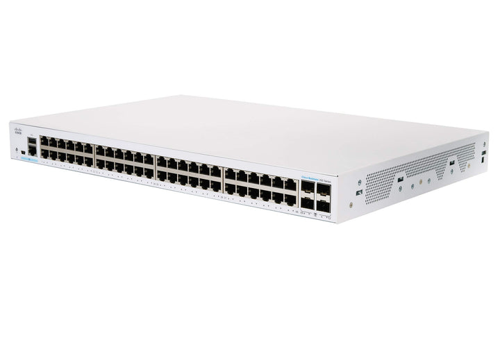 Cisco Business CBS350-48T-4G Managed Switch | 48 GE-Ports | 4 x 1G-SFP | Begrenzter Lebenszeitschutz
