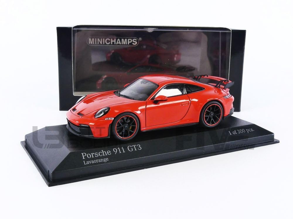 Minichamps Porsche 911 (992) GT3 2020 orange Modellauto 1:43, 410069200