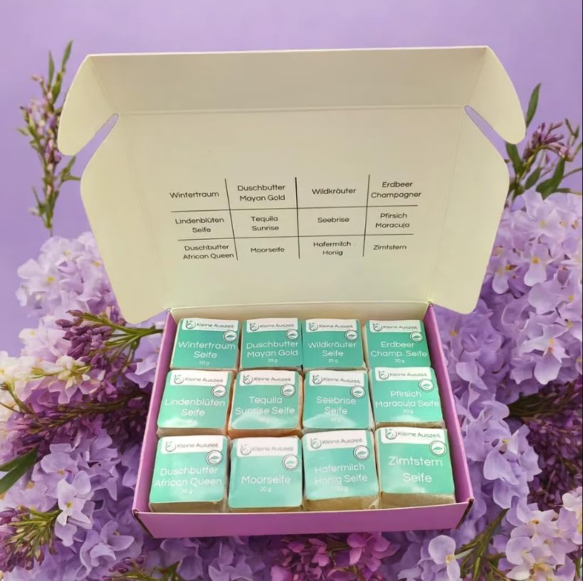Kleine Auszeit Manufaktur, 12 Naturseifen Reise durch&