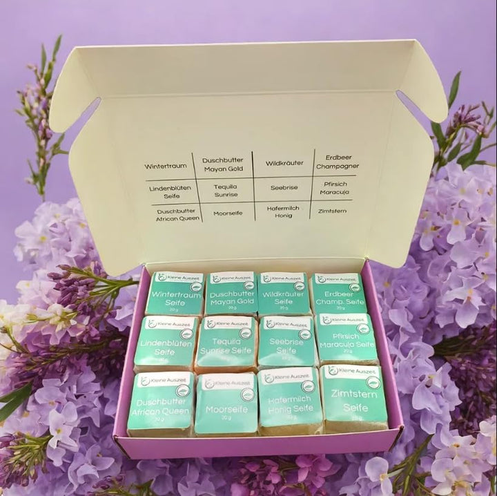 Kleine Auszeit Manufaktur, 12 Naturseifen Reise durch&
