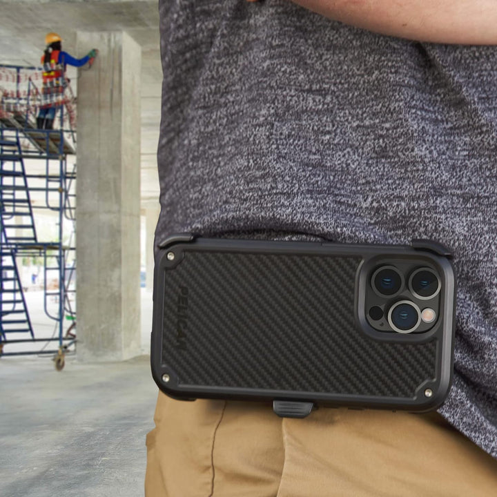 Pelican – Shield Series – Heavy Duty Magnetic Charging Compatible Kevlar Case Cover für Apple iPhone