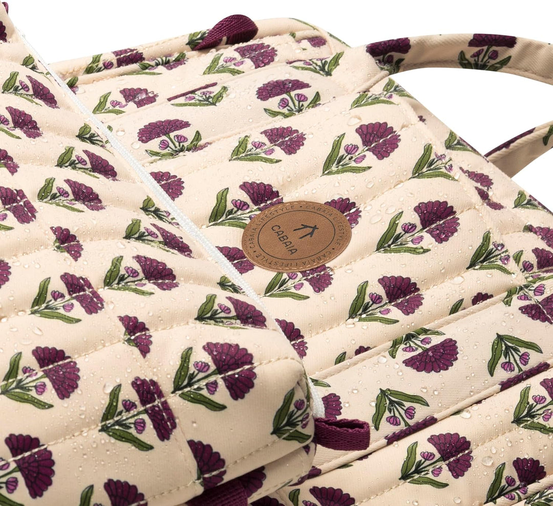 Cabaïa Wickelrucksack - Medium 18L - 3L Isoliertasche, Kinderwagenbefestigungen - Design & Wasserabw