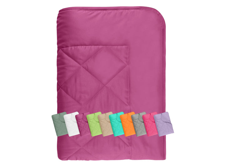 Sommerdecke 155x220 cm - dünne und leichte Bettdecke für den Sommer – Kühl schlafen – ideal für Camp
