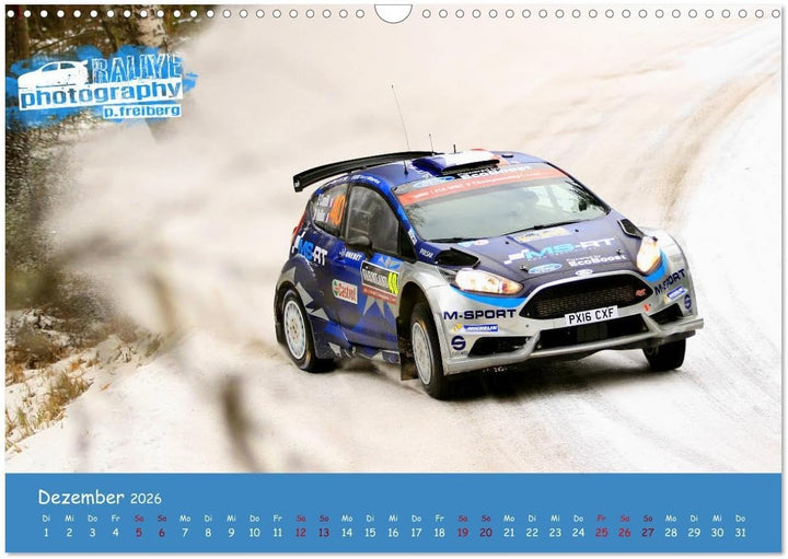 WRC Schweden White Open 2026 (Wandkalender 2026 DIN A3 quer), CALVENDO Monatskalender: Impressionen