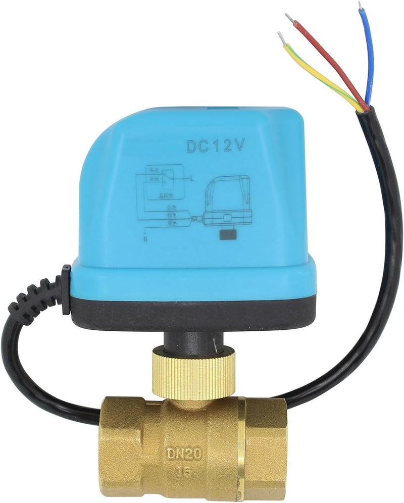 2 wege motorkugelhahn kugelventil elektrisch 12v 24v DC 2 wege ventil elektrisch 1/2 3/4 1 1-1/4 1-1