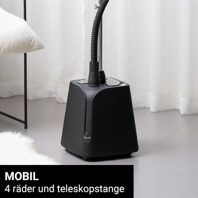 SteamOne - Vertikaler Steamer & Dampfglätter H18B - Dampfbügler mit 1800W, 40g/min in 60s Einsatzber