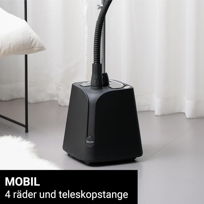 SteamOne - Vertikaler Steamer & Dampfglätter H18B - Dampfbügler mit 1800W, 40g/min in 60s Einsatzber