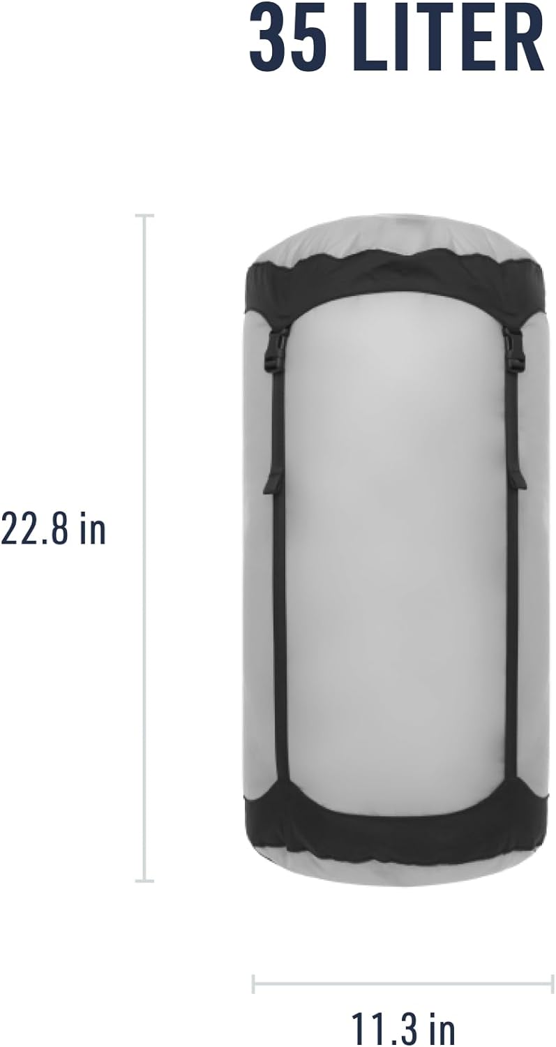 Sea to Summit Ultra-SIL Kompressionssack, ultraleichte Outdoor- und Reiseaufbewahrung High Rise 35 L