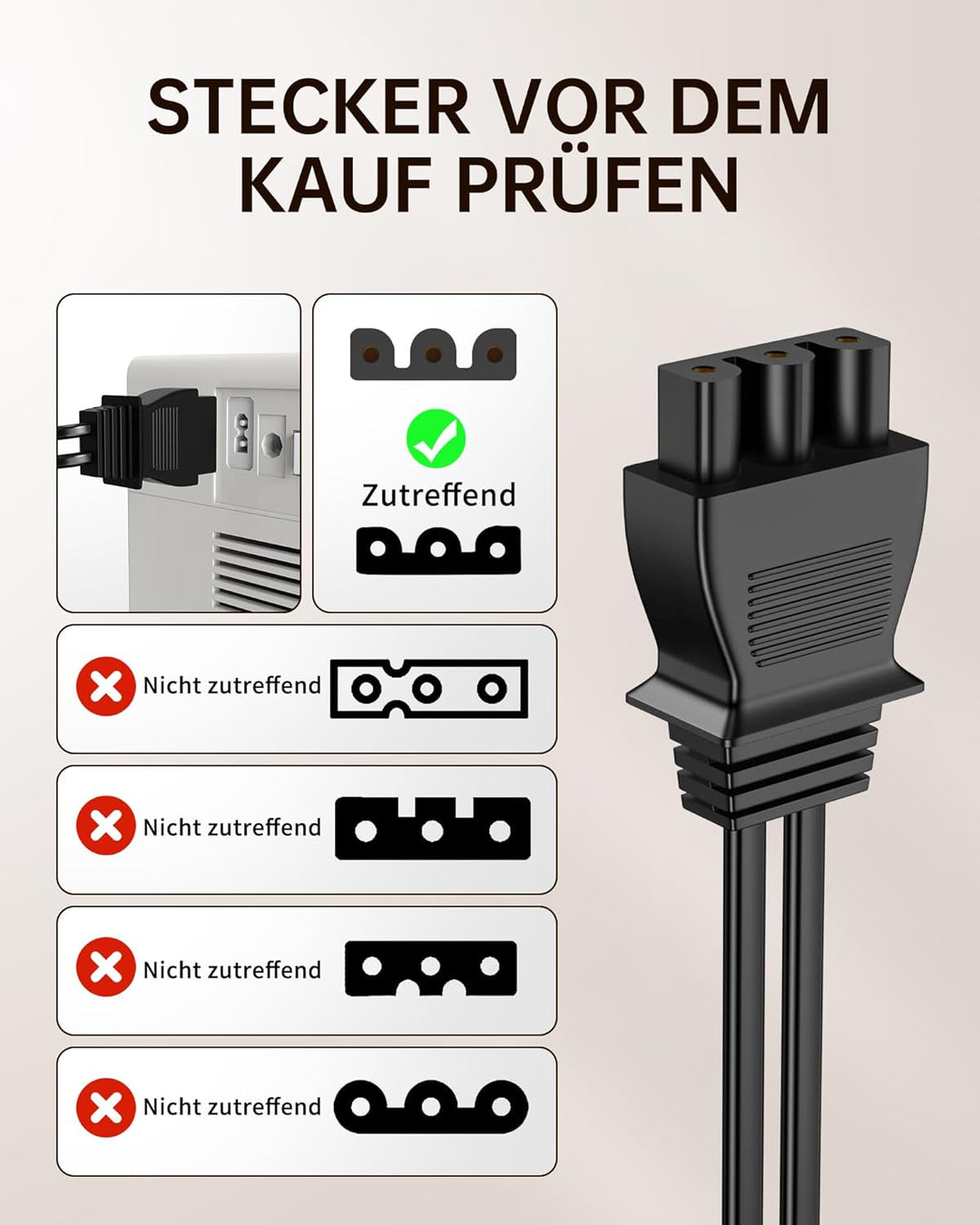 Elektronische Fusssteuerung Nähmaschine Pedal Netzkabel für Singer Modelle 359102-001 1116 1120 1234