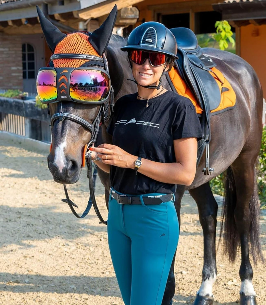 EQUICK Brille Pferd eVysor