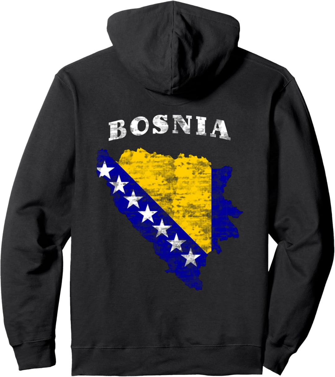 Bosnien & Herzegowina Flagge Bosnien Pullover Hoodie