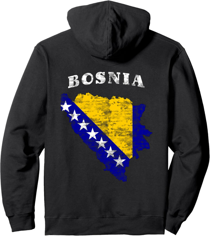 Bosnien & Herzegowina Flagge Bosnien Pullover Hoodie