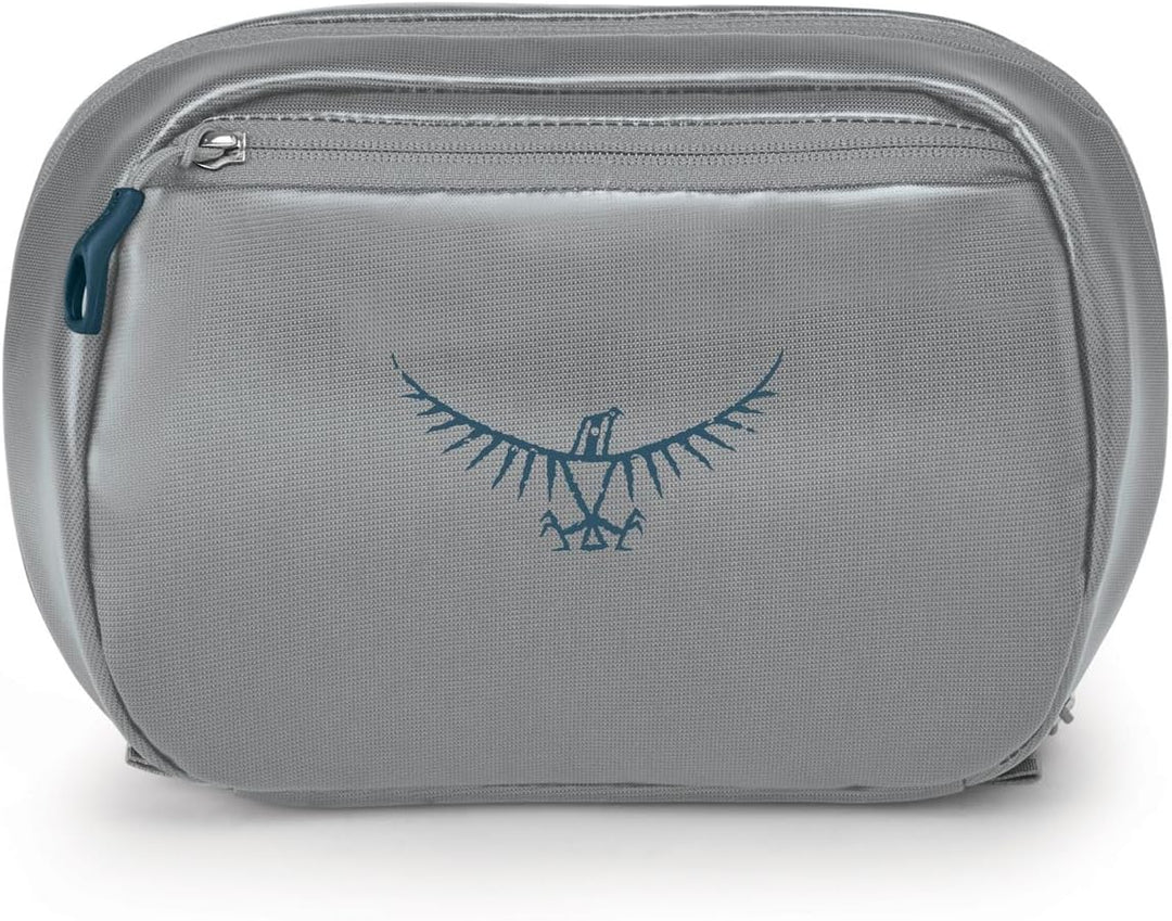 Osprey Unisex – Erwachsene Transporter Toiletry Kit Large Accessories Einheitsgrösse Smoke Grey, Ein