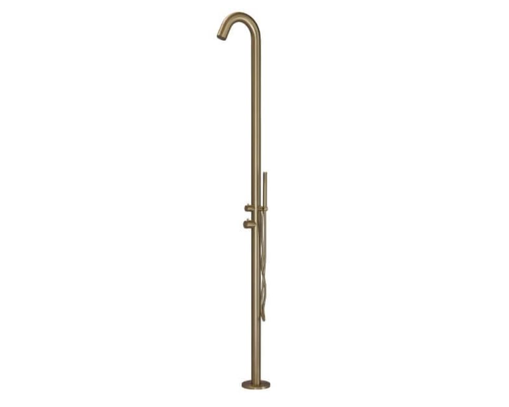 Ideal Eichenwald Sylt Gold V2A Dusche