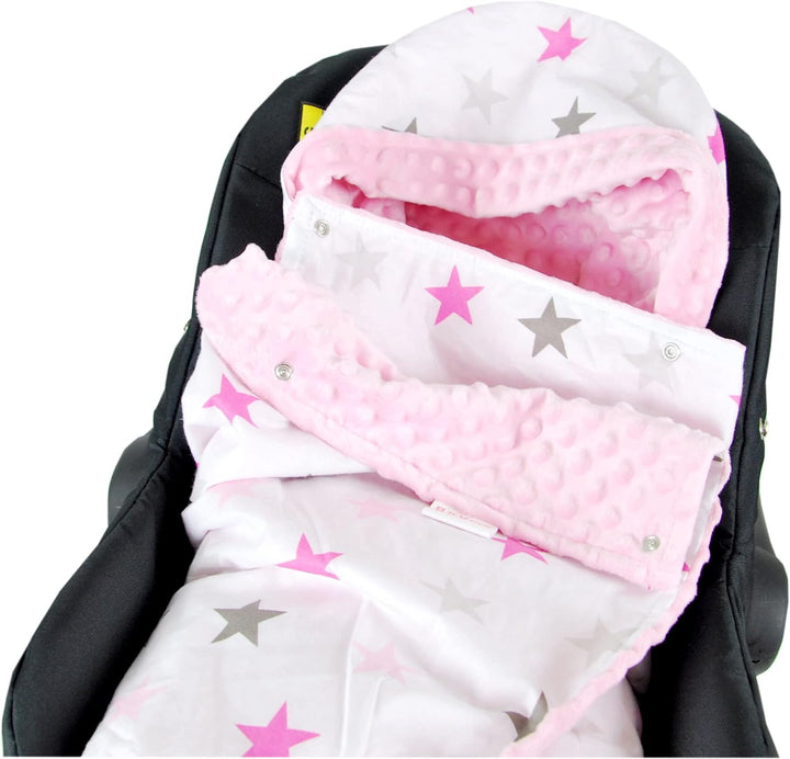 Babylux Baby EINSCHLAGDECKE 90 x 90 cm Einlage Babyschale Kinderwagen Buggy Decke Autoschale Autosit