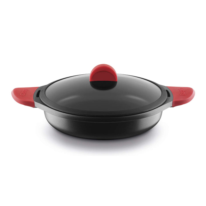 Castey KASSEROLLE FÜR INDUKTION 40 CM MIT DECKEL IR40 schwarz