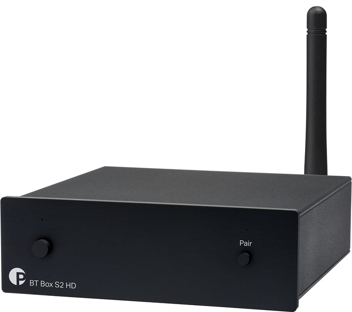 Pro-Ject BT Box S2 HD, Audiophiler hochauflösender Bluetooth 5.0 Empfänger, unterstützt aptX-HD, Sch