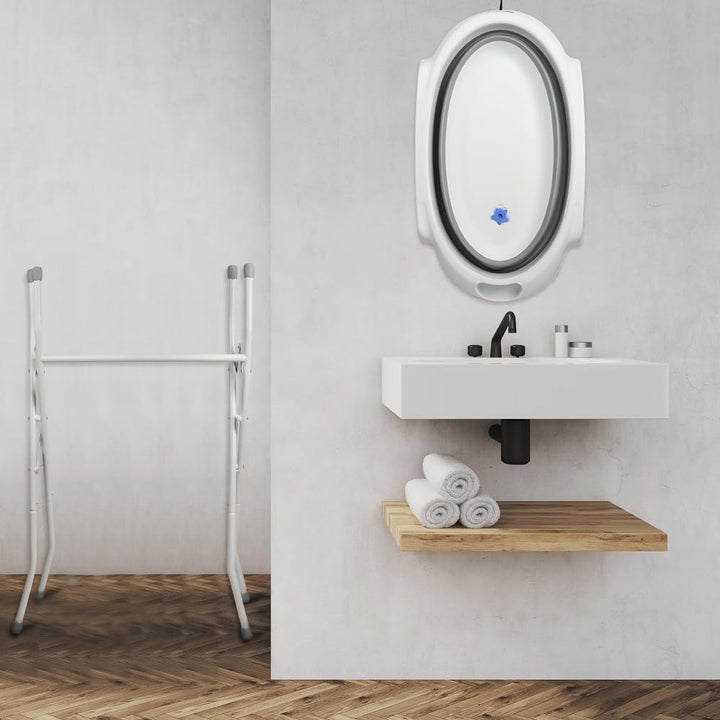 Faltbar Babybadewanne, Grosse Babywanne faltbar, Kinderbadewanne, für Babys von 0-36 Monaten, Faltba