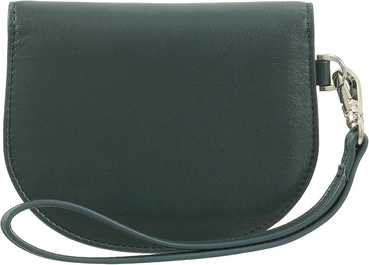 DUDU Damen-Portemonnaie aus Leder fürs Handgelenk, kleines fabiges Damen-Portemonnaie mit Münzfach,