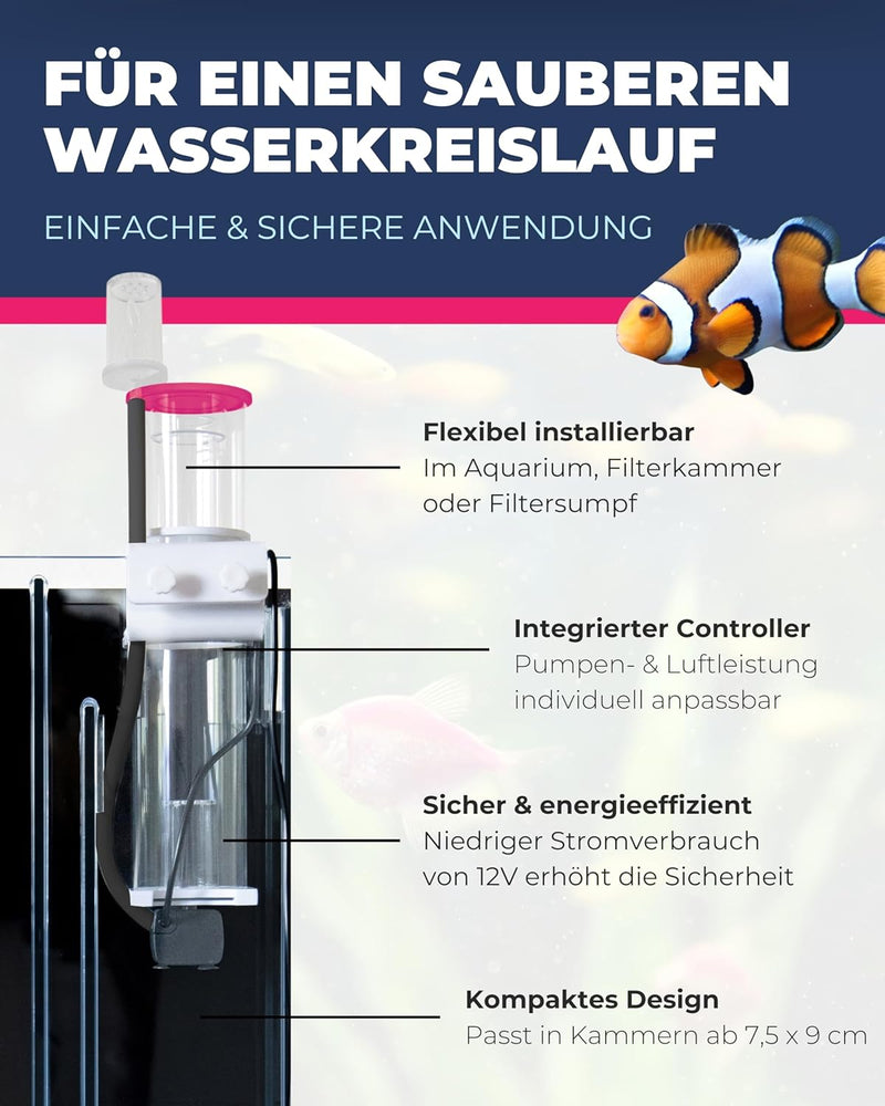 Dupla Marin Cube Skimmer 120 Eiweissabschäumer für Meerwasseraquarien (inklusive Controller)