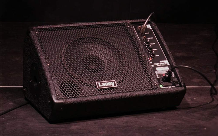 Laney CONCEPT Series CXP-108 - Active Stage Monitor - 80W - 8 inch Coaxial Woofer,Black Active 80W,