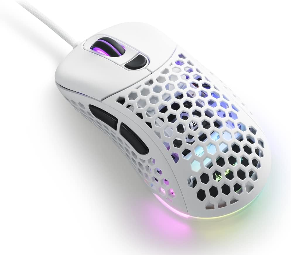 Sharkoon Light² 200 Gaming Maus white Weiss 200 Gaming Maus Single, Weiss 200 Gaming Maus Single