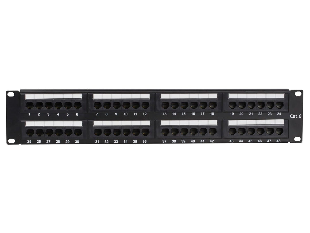 DSIT Patchpanel 19 Zoll CAT6 UTP - 48 ports 48 ports CAT6 UTP, 48 ports CAT6 UTP