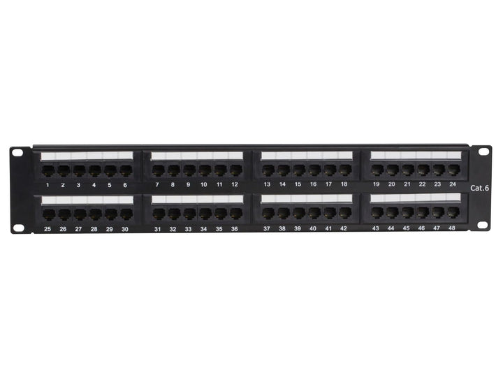 DSIT Patchpanel 19 Zoll CAT6 UTP - 48 ports 48 ports CAT6 UTP, 48 ports CAT6 UTP