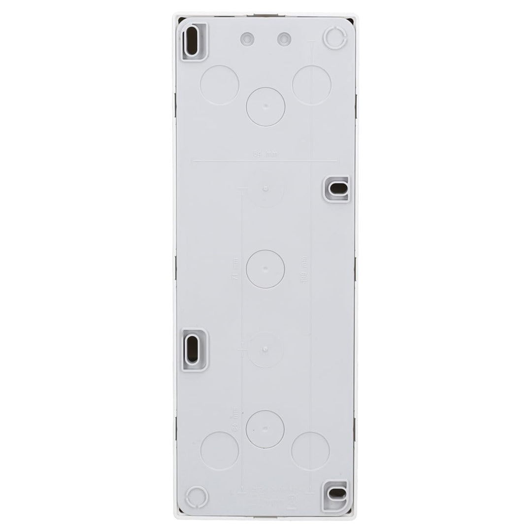 Jung LS583AWW Aufputz-Kappe mit Rahmen 3-Fach