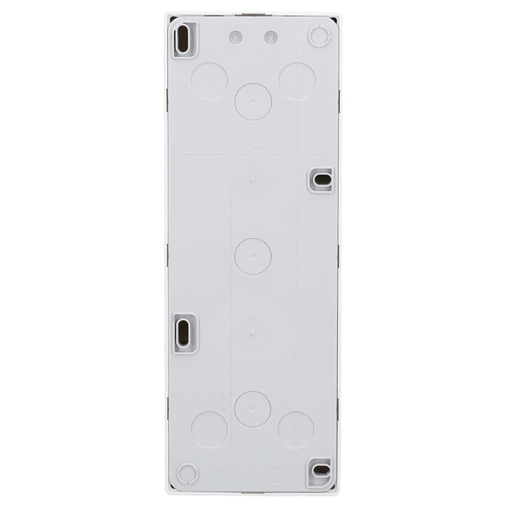 Jung LS583AWW Aufputz-Kappe mit Rahmen 3-Fach
