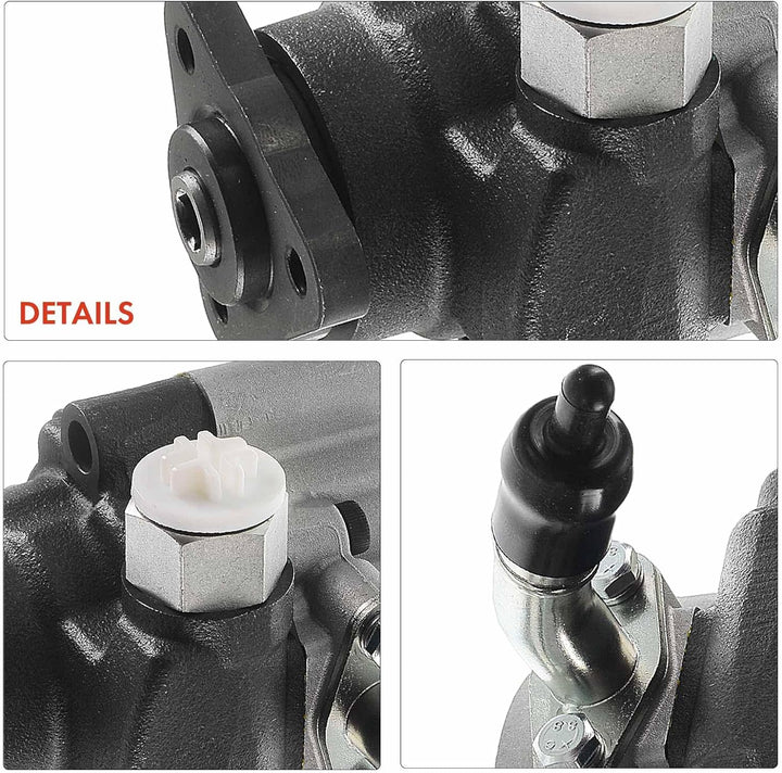 Frankberg Servopumpe Hydraulikpumpe Lenkung Ohne Riemenscheiben Kompatibel mit Defender LD L316 2.5L