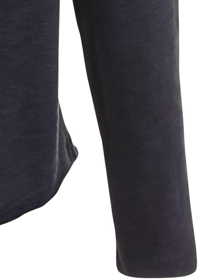 camel active Damen Basic Langarm T-Shirt mit Rundhalsausschnitt aus Reiner Baumwolle XS Dunkelblau,