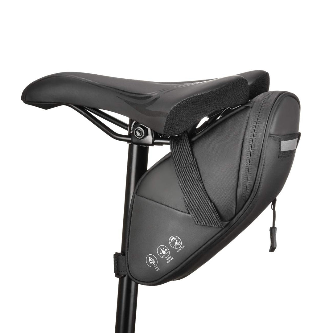 CCKOLE Fahrrad Satteltaschen fahrradsatteltasche mit reflektierender, Fahrradtasche Hecktasche Wasse