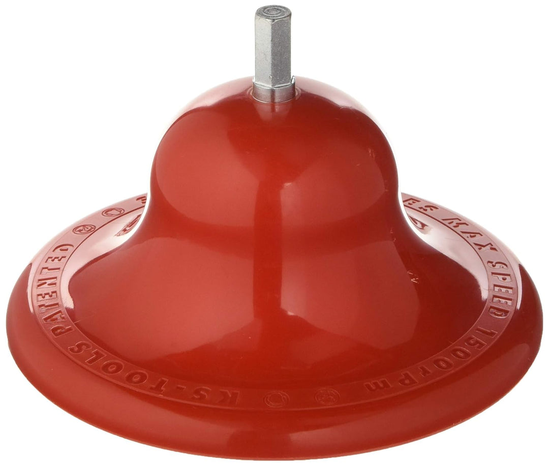KS Tools 100.4071 Radnabenschleifer ohne Reinigungsscheibe, Ø 160 mm, Rot