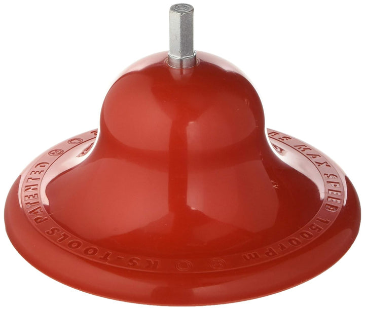 KS Tools 100.4071 Radnabenschleifer ohne Reinigungsscheibe, Ø 160 mm, Rot