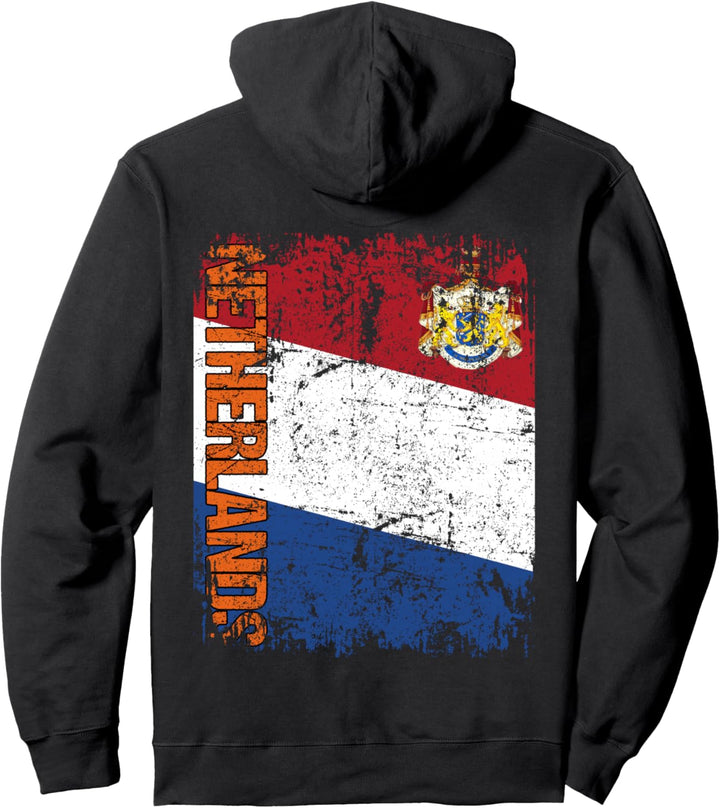 NIEDERLANDE Flagge | Damen Herren Kinder HOLLAND Pullover Hoodie