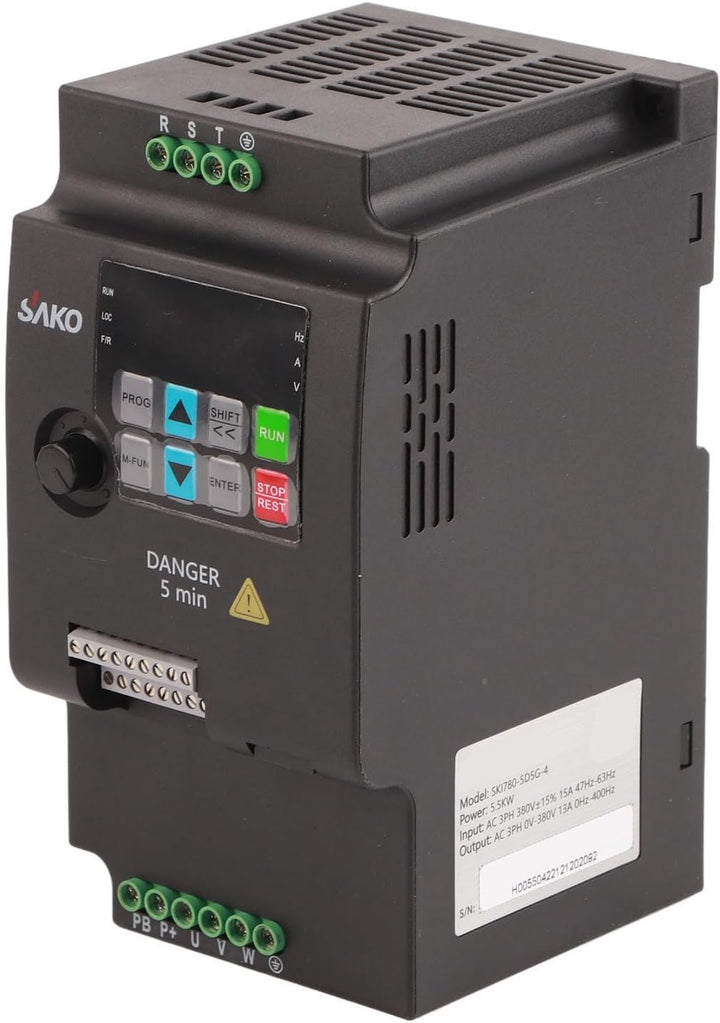 Mini VFD 380 V Frequenzumrichter SKI780-5D5G-4 3-Phasen Leichter Universal-Motor-Drehzahlbegrenzer f