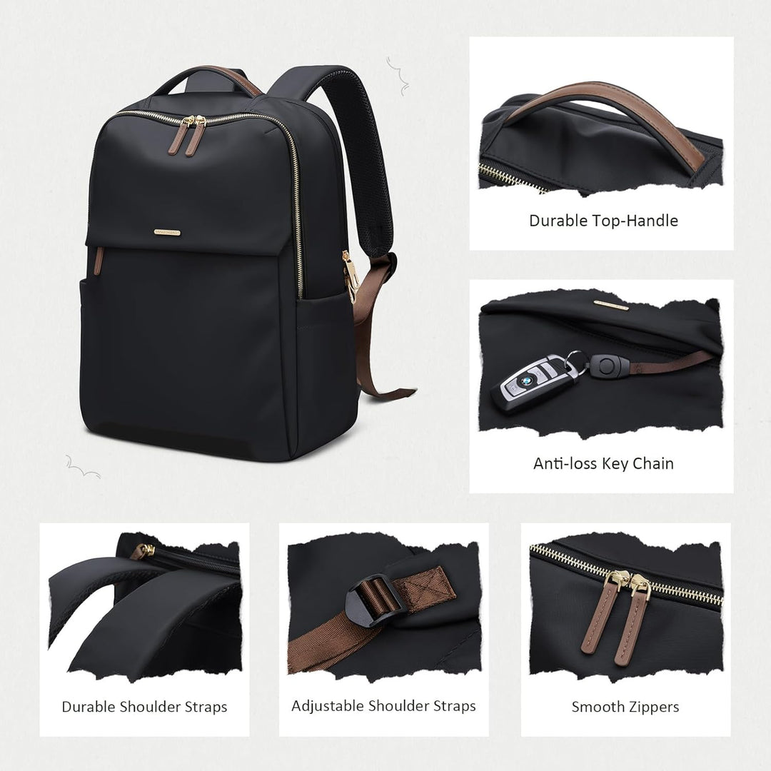 GOLF SUPAGS Laptop Rucksack Damen für 15,6 Zoll Arbeitsrucksack Anti Diebstahl Casual Daypack für Ar