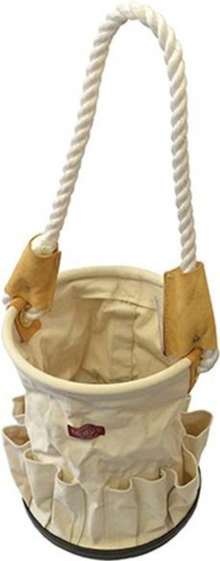 Faithfull FAITBBUCKET Werkzeugtasche in Eimerform aus Segeltuch mit Seilgriff