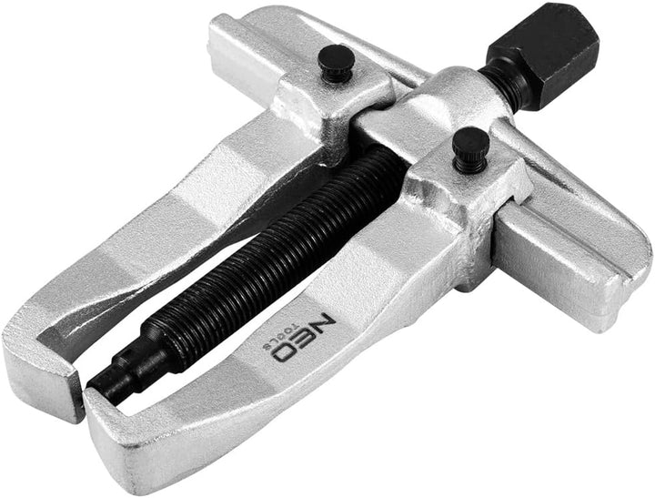 NEO TOOLS 2-Arm Zweiarmiger Abzieher 3 tlg. SET | Lagerabzieher CrV-Stahl Profi | für den Ausbau von