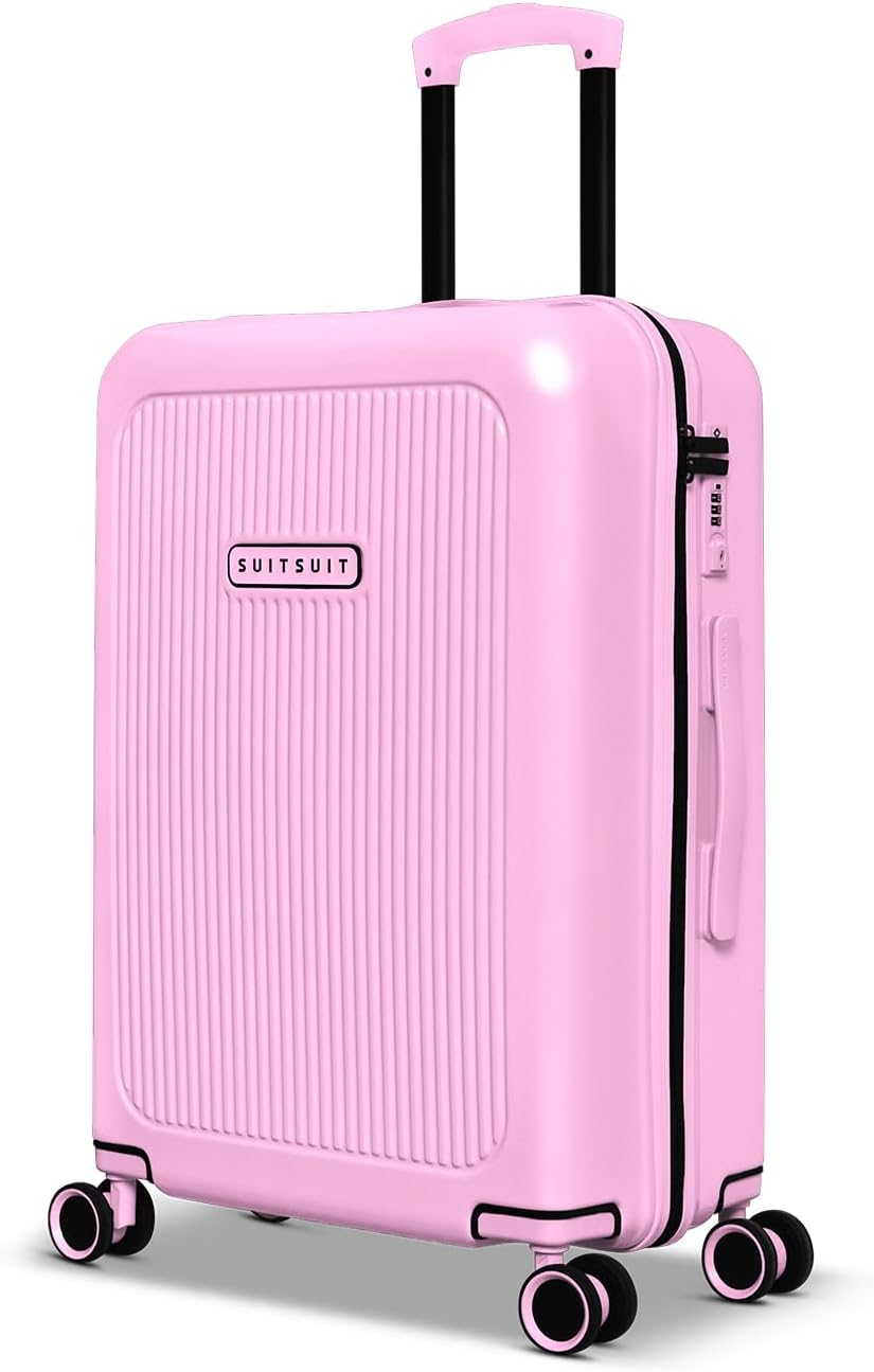 SUITSUIT Koffer Gross 66 cm - Leicht Hartschalen Reisekoffer mit Rollen - TSA-Schloss - 55 L - Expre