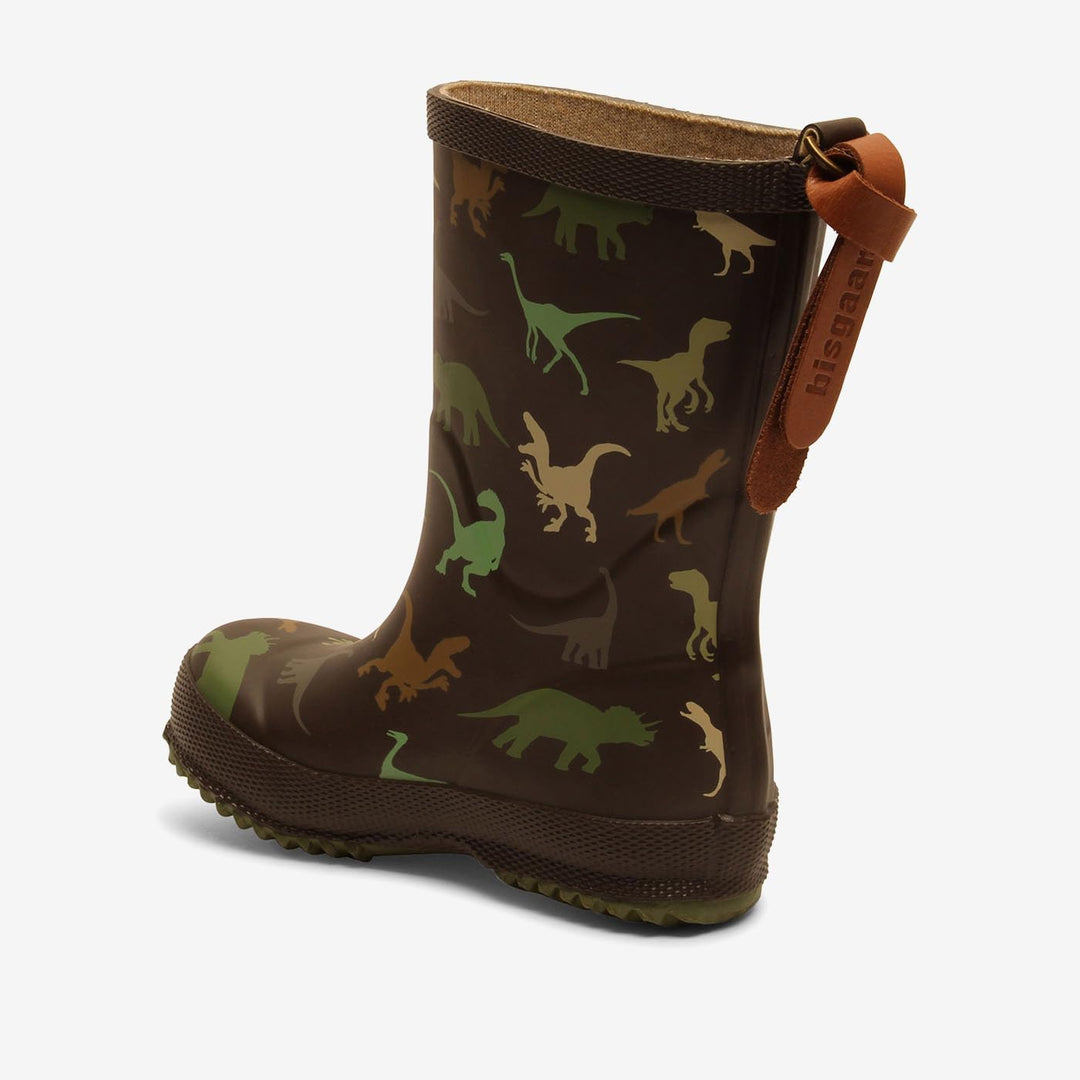 Bisgaard Unisex Kinder Bisgaard Basic RubberGummistiefel 22 EU Brown Dino, 22 EU Brown Dino