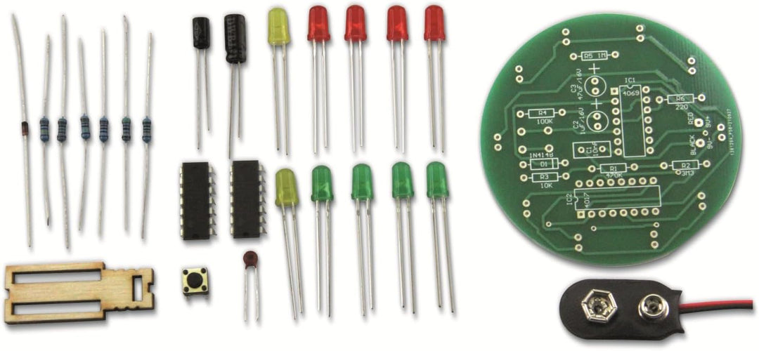 Sol Expert 79830 Lötbausatz Elektronisches Glücksrad