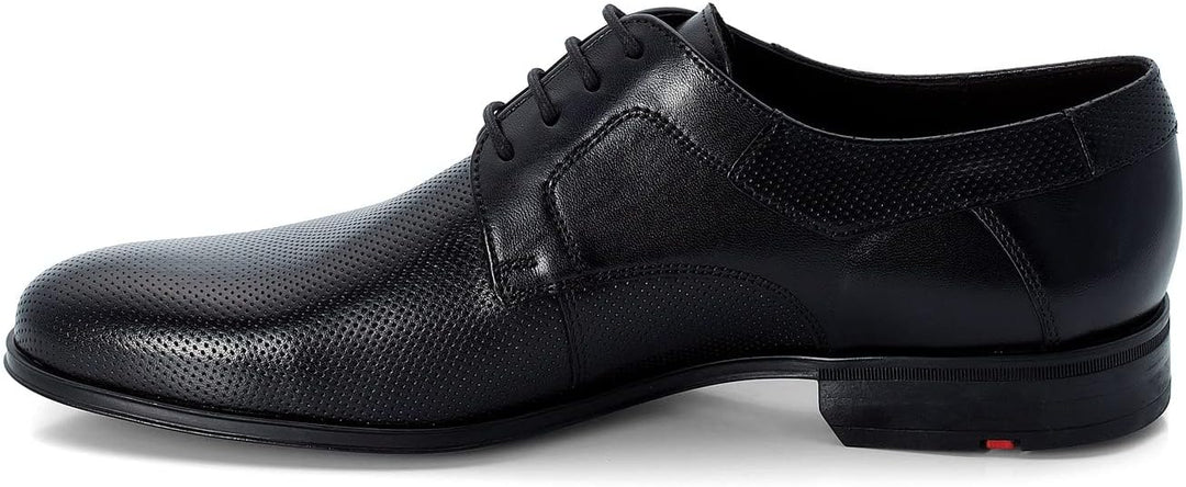 LLOYD Herren Schnürhalbschuhe Levin, Männer Businessschuhe,Derby,Normalweit 38 EU Schwarz, 38 EU Sch