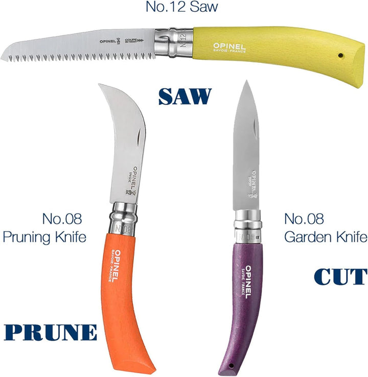 Opinel-Gärtnermesser-Satz grau M, grau M